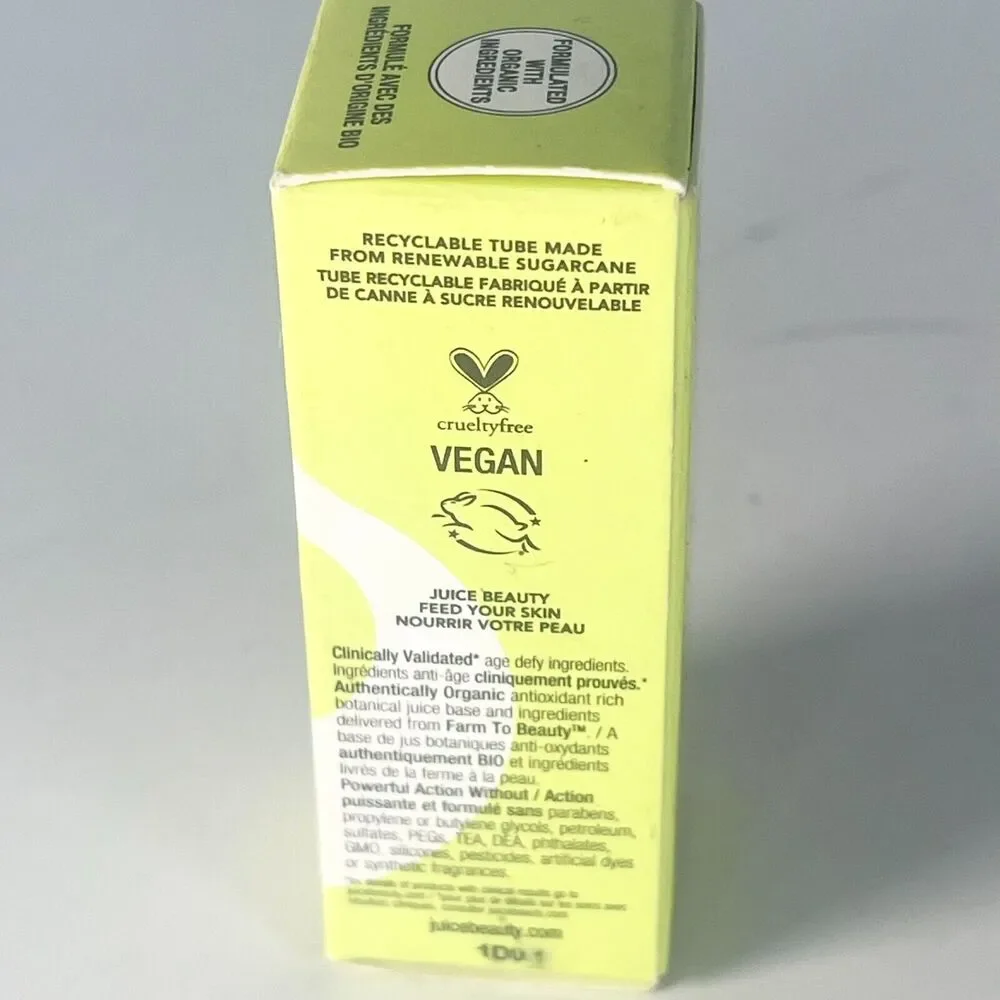 Juice Beauty PreBiotix Tartraic Iris Instant Flash Facial Travel .26oz 7.8ml New